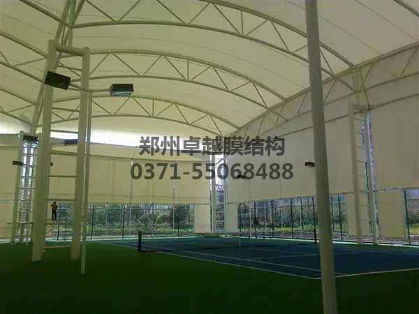 網(wǎng)球/羽毛球館頂棚膜結(jié)構實例二