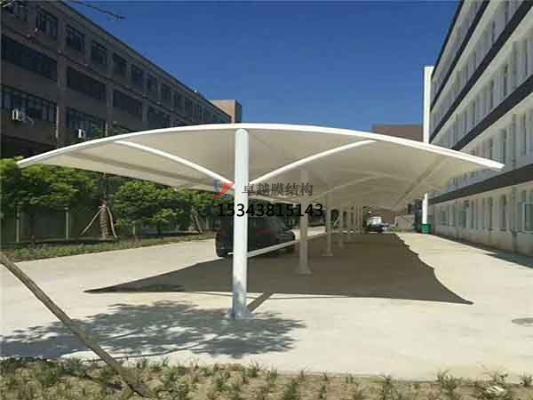 昌吉市膜結(jié)構(gòu)雨棚工程設計施工案例