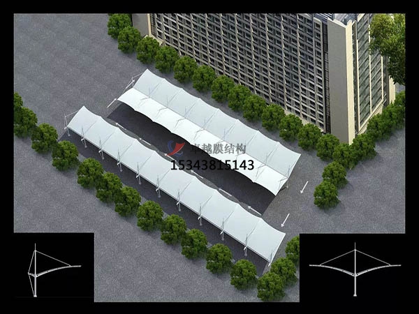 膜結(jié)構車棚的抗震效果好不好?物理性能怎么樣?