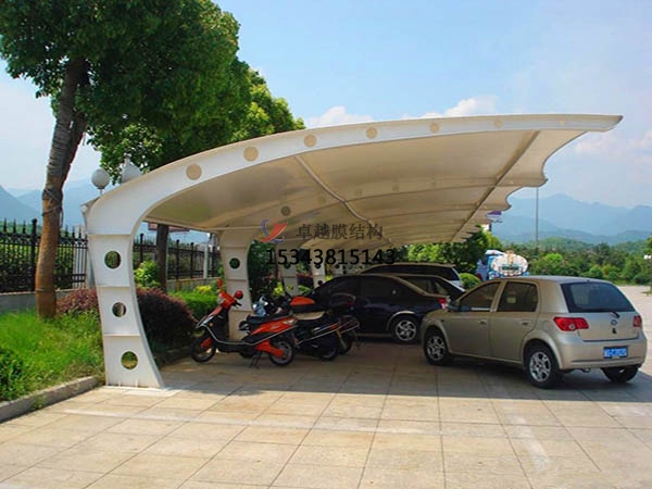 象州膜結(jié)構(gòu)【充電站防雨篷】停車棚設計安裝