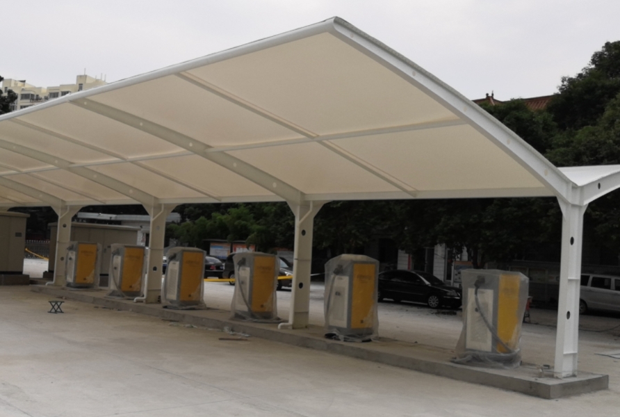 充電樁車棚翻新方案怎么做？